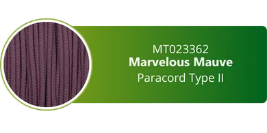 Marvelous Mauve paracord 425 type II
