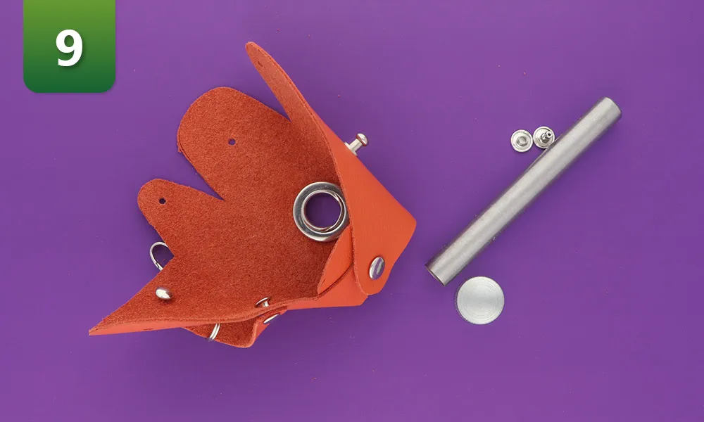 DIY poepzakjes houder tutorial laatste stap