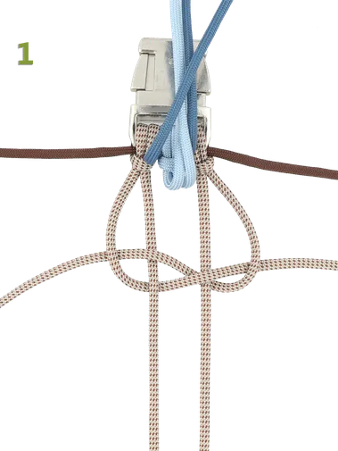 paracord halsband