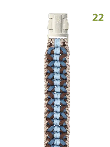 paracord cambio knoop resultaat